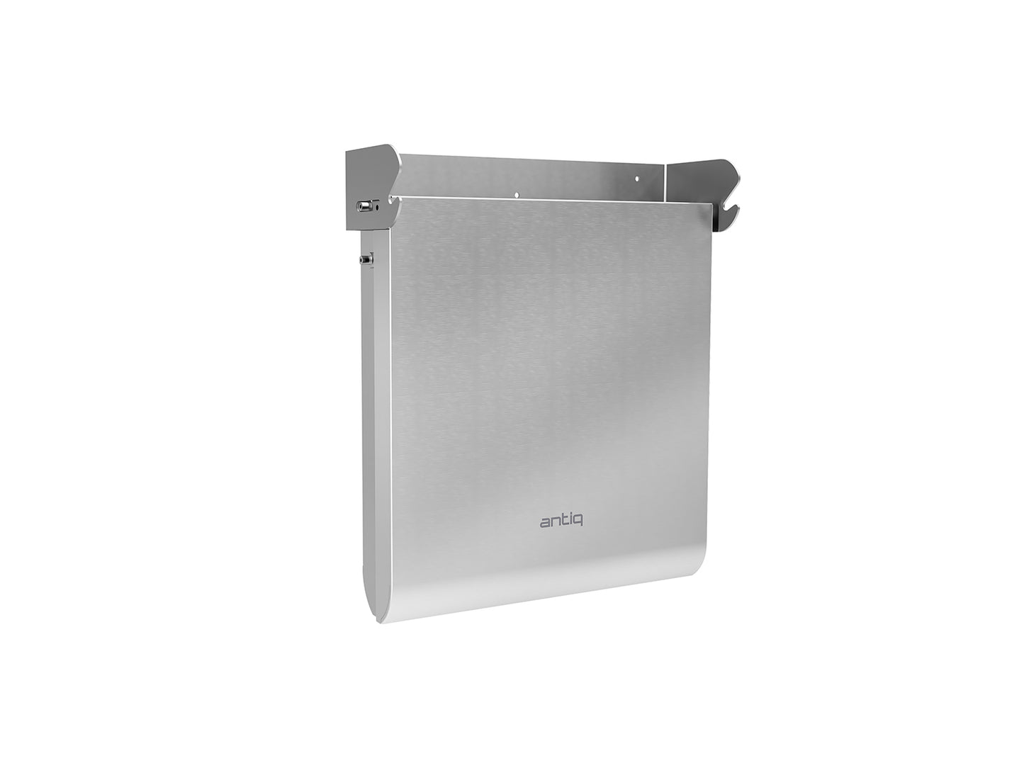 Antiq Gusto Elektrikli Cam Barbekü - Tekli - Grill Cam - Silver Inox(45 cm)