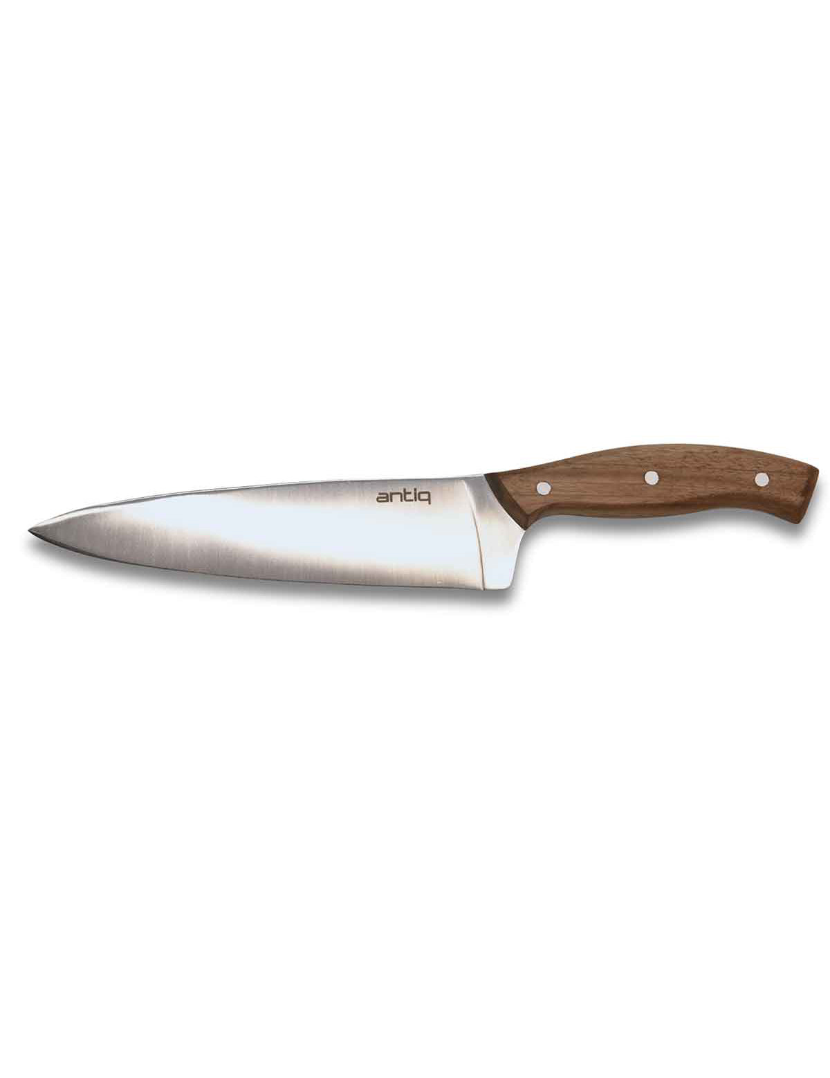 Antiq Ares Serisi Şef Bıçağı - Ceviz Sap 20 cm