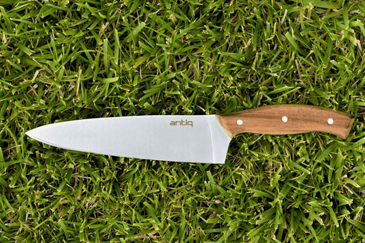 Antiq Ares Serisi Şef Bıçağı - Ceviz Sap 20 cm