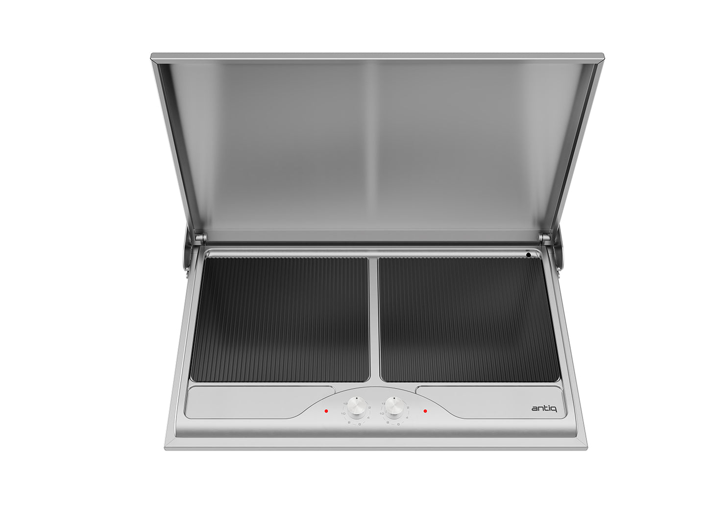 Antiq Savor Elektrikli Cam Barbekü - Çiftli - Grill+Grill Cam (76,5 cm)
