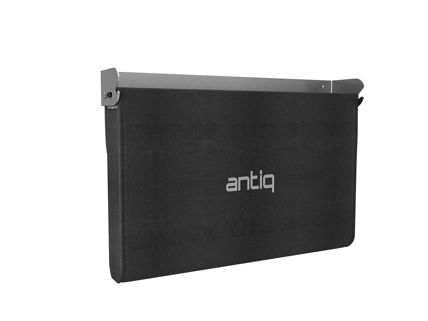 Antiq Savor Elektrikli Cam Barbekü - Çiftli - Düz+Düz Cam - Sliver Inox (76,5 cm)
