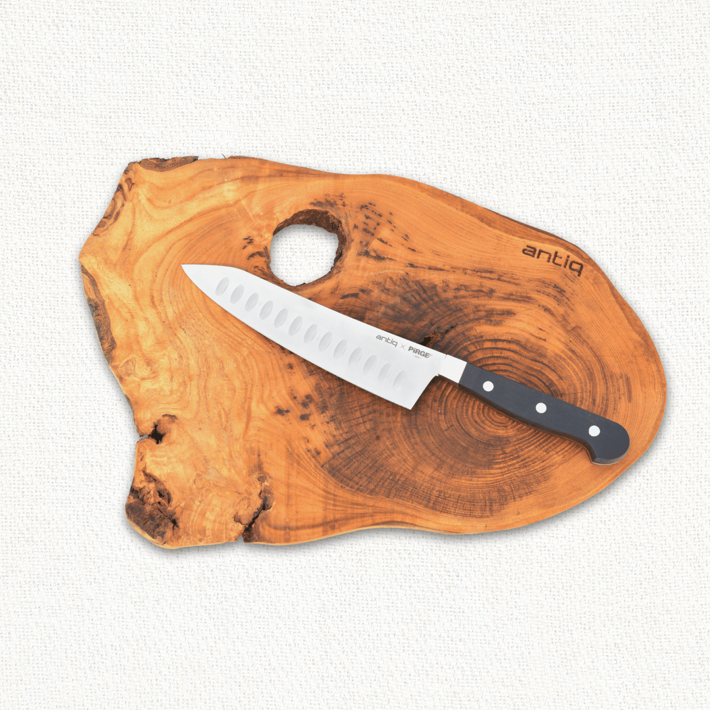 Antiq by Pirge Signature Serisi Santoku Şef Bıçağı - 19 cm