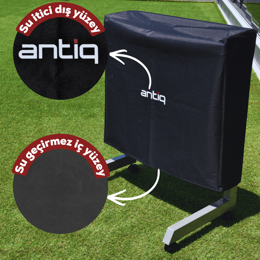Ayaklı Stand Kılıfı - Antiq Savor Serisi - Su Geçirmez - Siyah