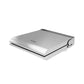 Antiq Gusto Elektrikli Cam Barbekü - Tekli - Grill Cam - Silver Inox(45 cm)